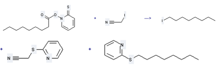 2-(Octylthio)pyridine can be prepared by 1-(1-oxononoxy)-2(1H)-pyridinethione and pyridin-2-ylsulfanyl-acetonitrile